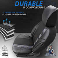 Thumbnail for Nissan Navara Seat Covers Horizon Design