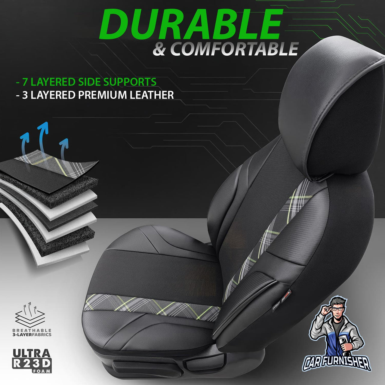Nissan Navara Seat Covers Horizon Design