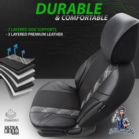 Thumbnail for Nissan Navara Seat Covers Horizon Design