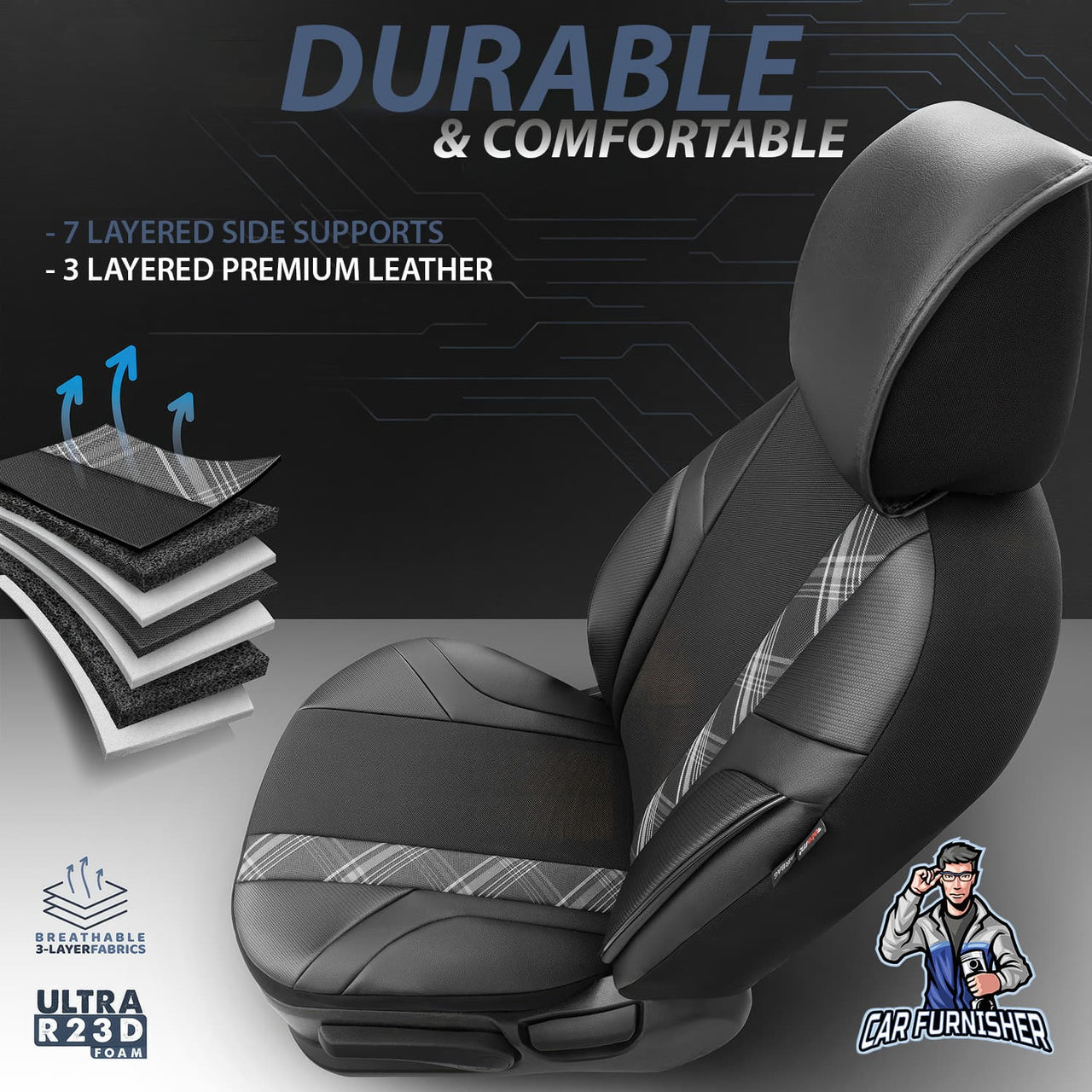 Nissan Navara Seat Covers Horizon Design