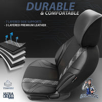 Thumbnail for Nissan Navara Seat Covers Horizon Design