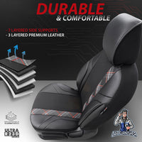 Thumbnail for Nissan Navara Seat Covers Horizon Design