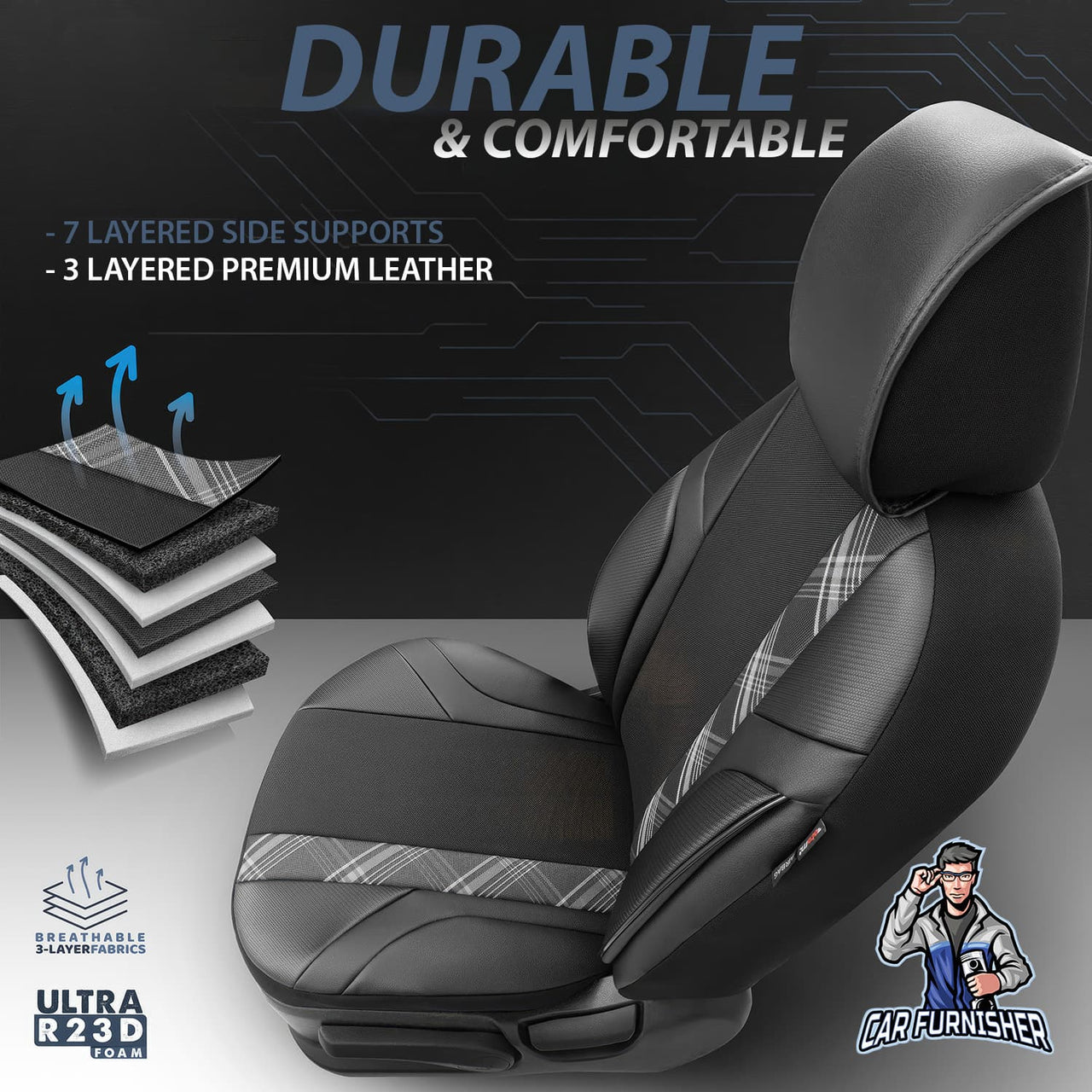 Nissan Navara Seat Covers Horizon Design