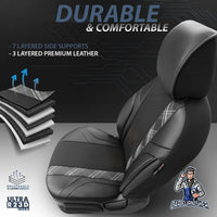 Thumbnail for Nissan Navara Seat Covers Horizon Design