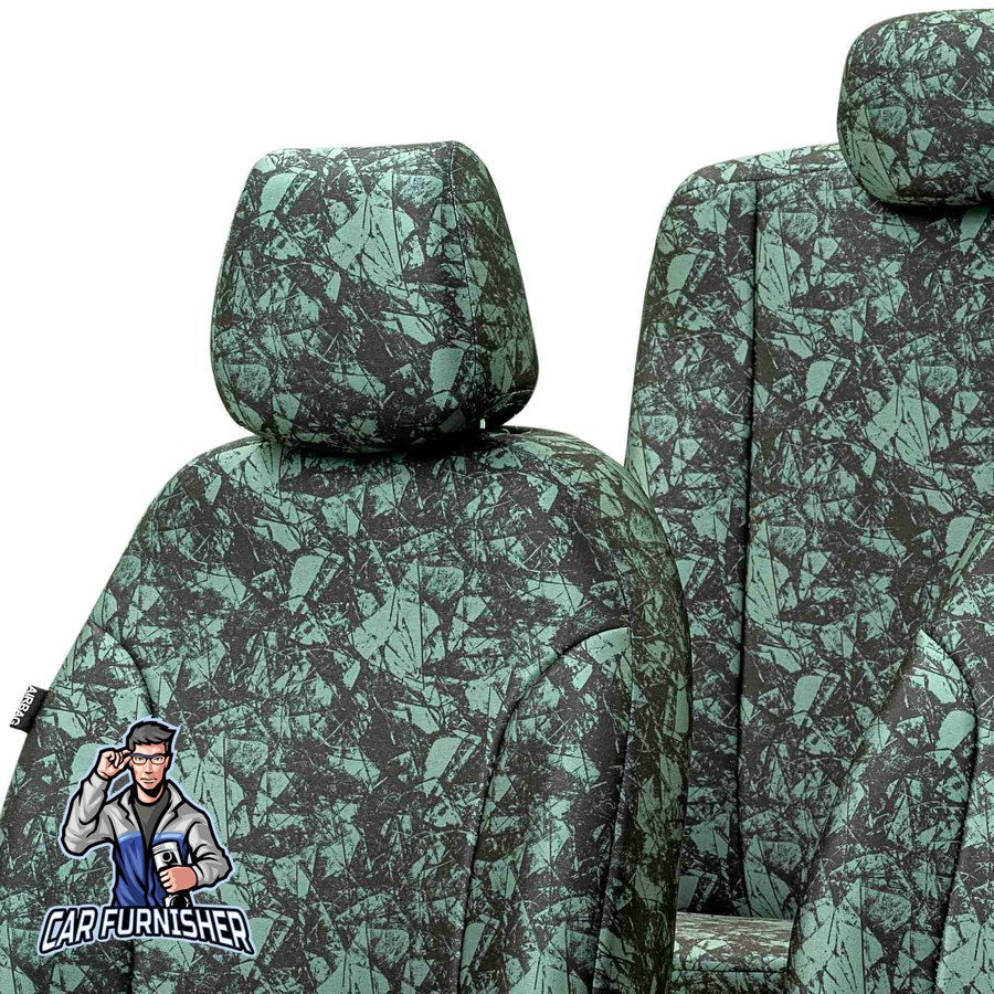 Hyundai Bayon Seat Covers Camouflage Waterproof Design Fuji Camo Waterproof Fabric