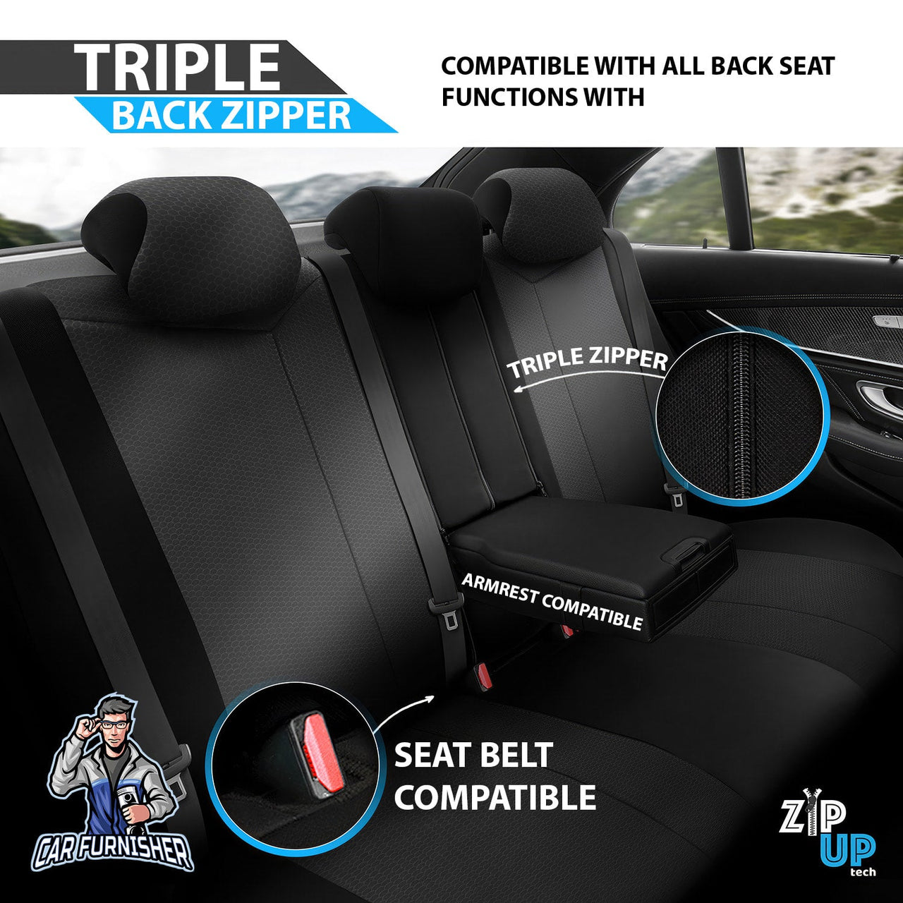 Nissan Navara Seat Covers Iron Design