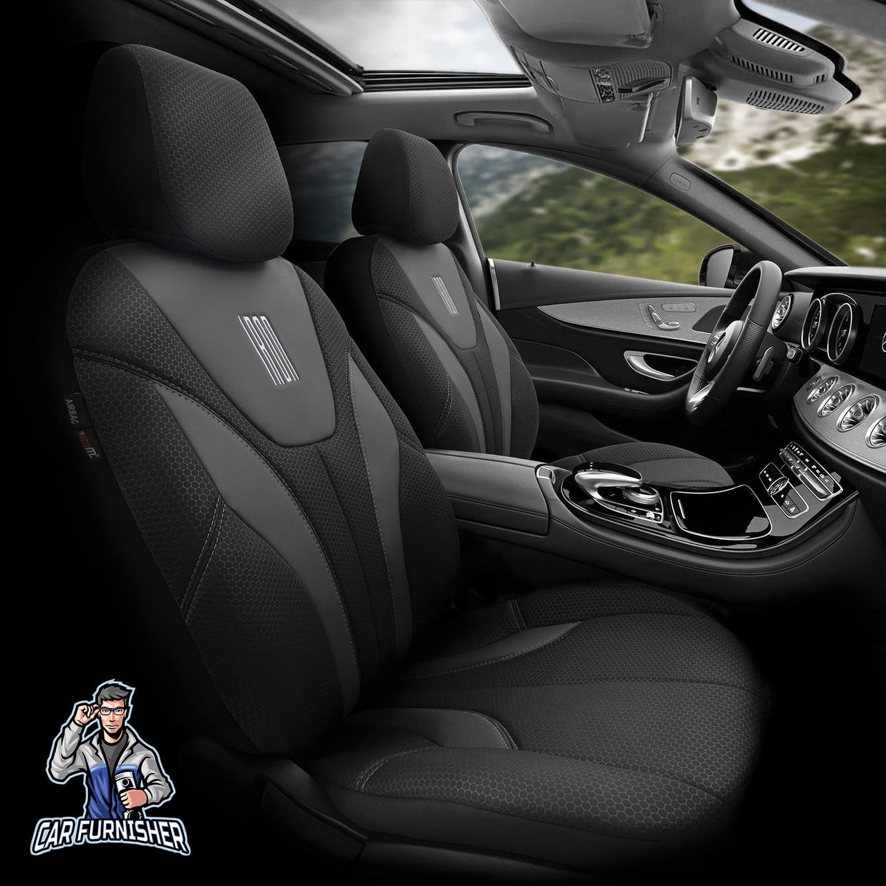 Subaru Crosstrek Seat Covers Iron Design