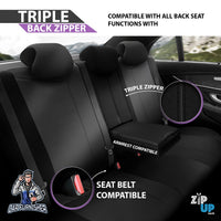 Thumbnail for Audi Q8 Seat Covers Iron Design