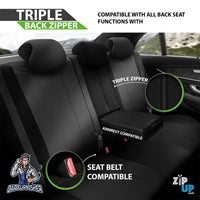 Thumbnail for Hyundai Santa Fe Seat Covers Iron Design