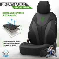 Thumbnail for Nissan Navara Seat Covers Iron Design