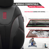 Thumbnail for Audi A4 Seat Covers Iron Design