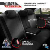Thumbnail for Nissan Navara Seat Covers Iron Design