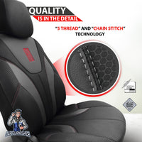 Thumbnail for Hyundai Ioniq 6 Seat Covers Iron Design