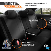 Thumbnail for Nissan Navara Seat Covers Iron Design