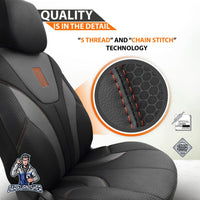 Thumbnail for Hyundai Solaris Seat Covers Iron Design