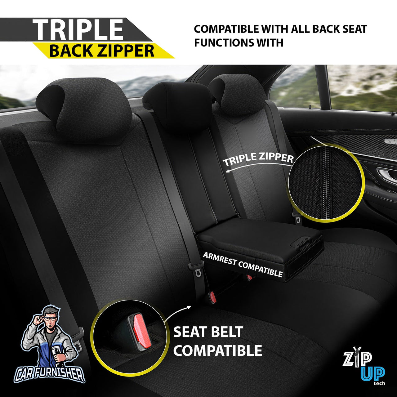 Hyundai Solaris Seat Covers Iron Design