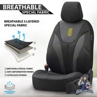 Thumbnail for Hyundai Matrix Seat Covers Iron Design