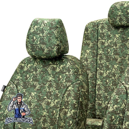 Isuzu N-Wide Seat Covers Camouflage Waterproof Design Himalayan Camo Waterproof Fabric