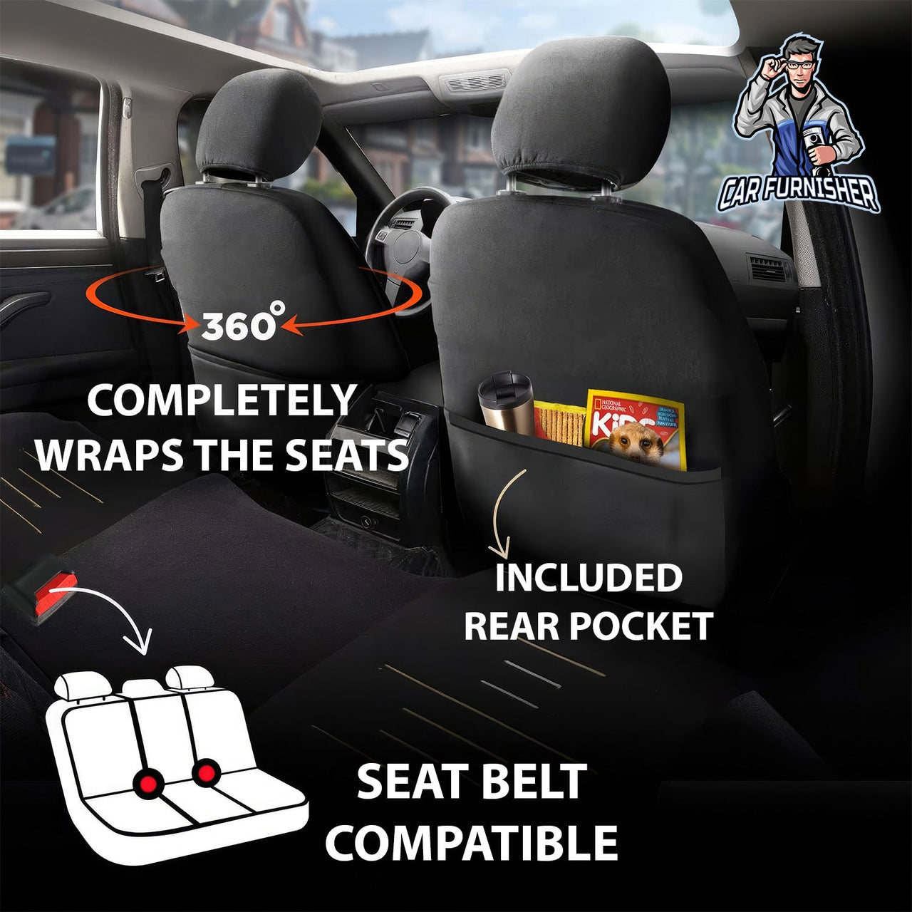 Skoda Kamiq Seat Covers Kiev Design