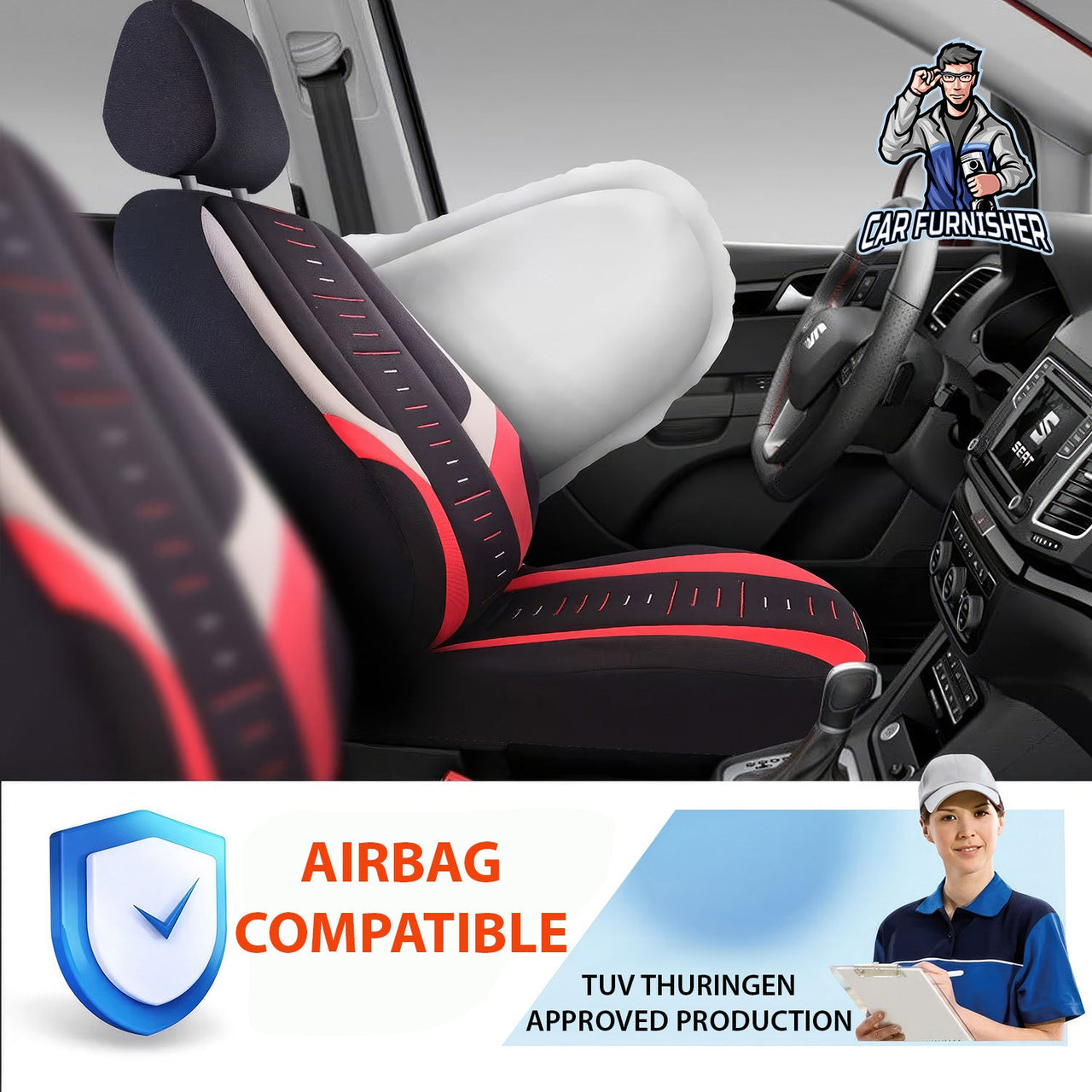 Volkswagen Amarok Seat Covers Kiev Design