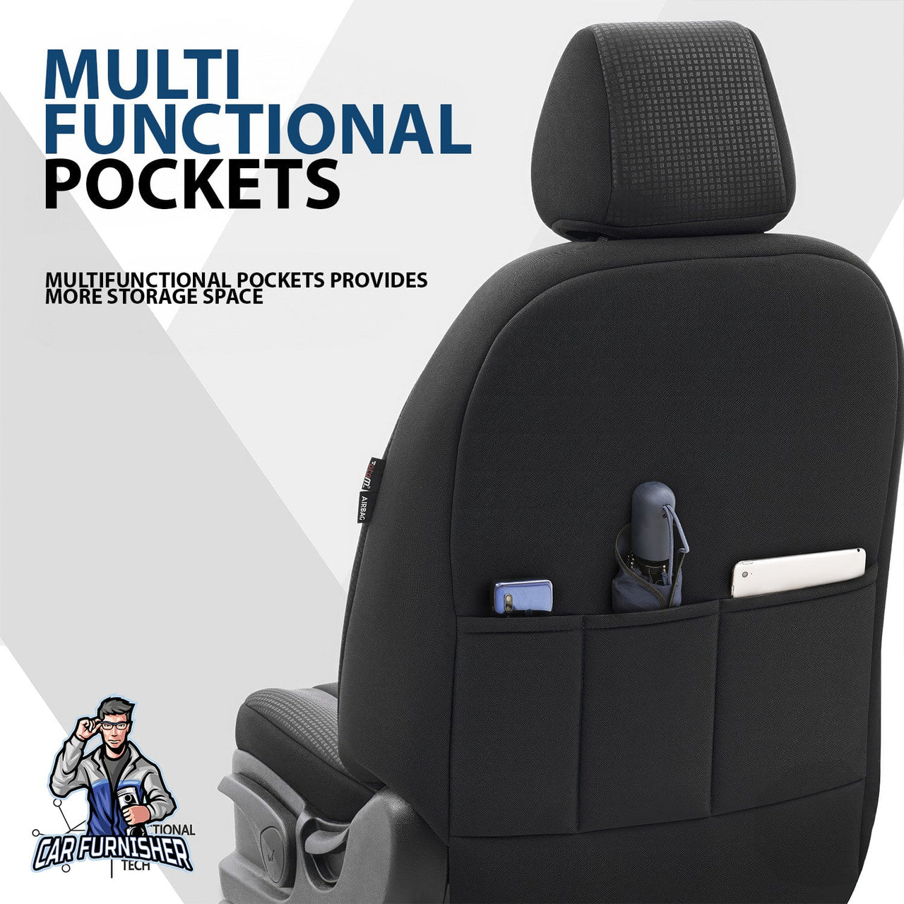 Hyundai Kona Seat Covers Tempo Design