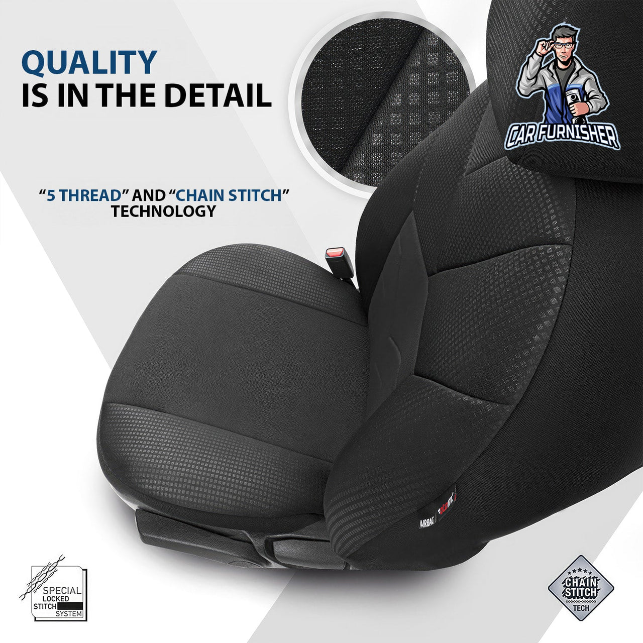 Hyundai Mistra Seat Covers Tempo Design