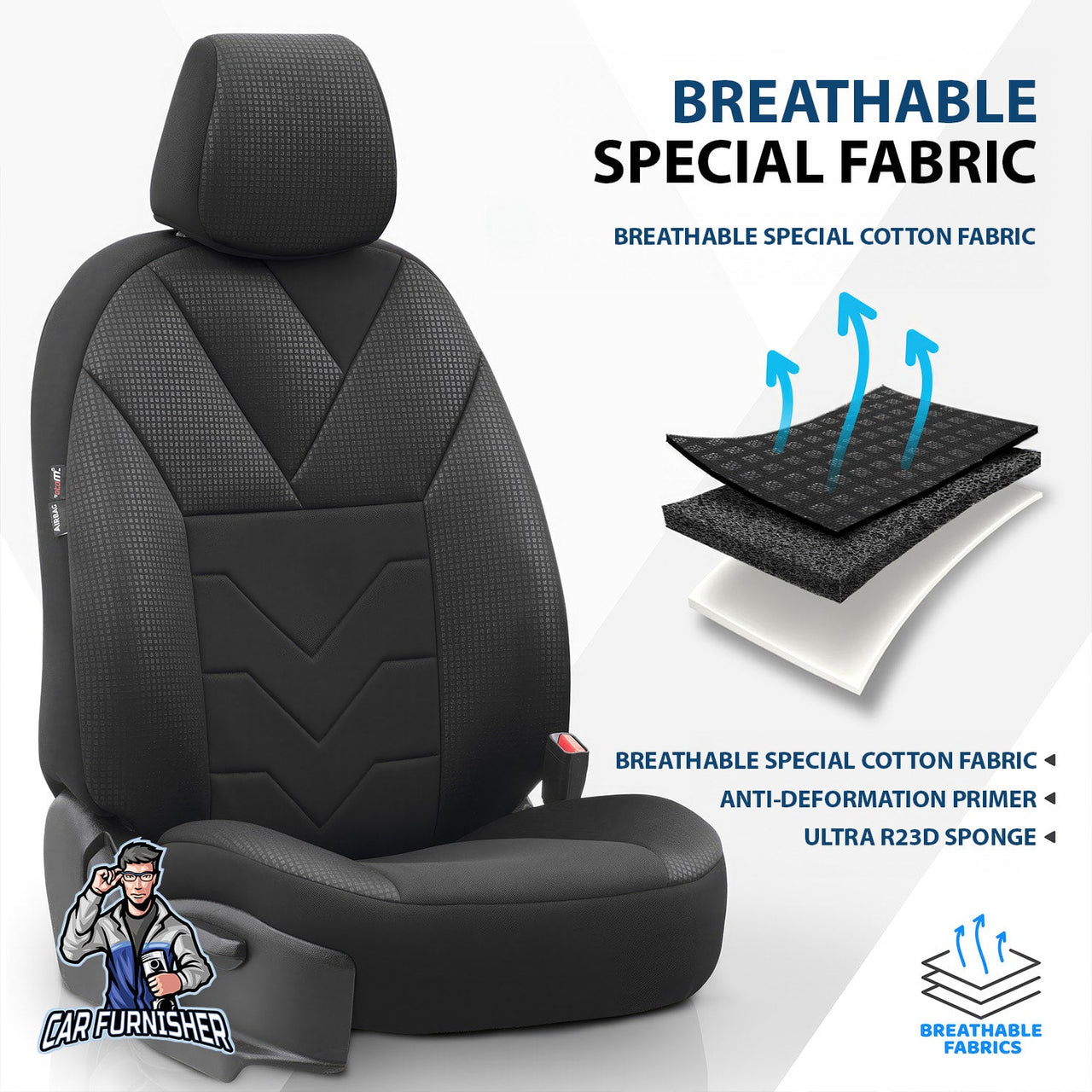 Hyundai Accent Seat Covers Tempo Design