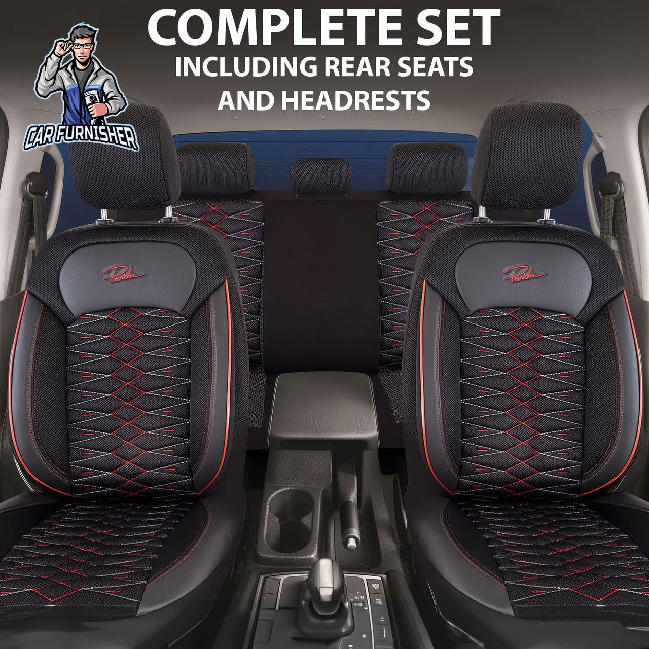 Hyundai iX55 Seat Covers Madrid Design