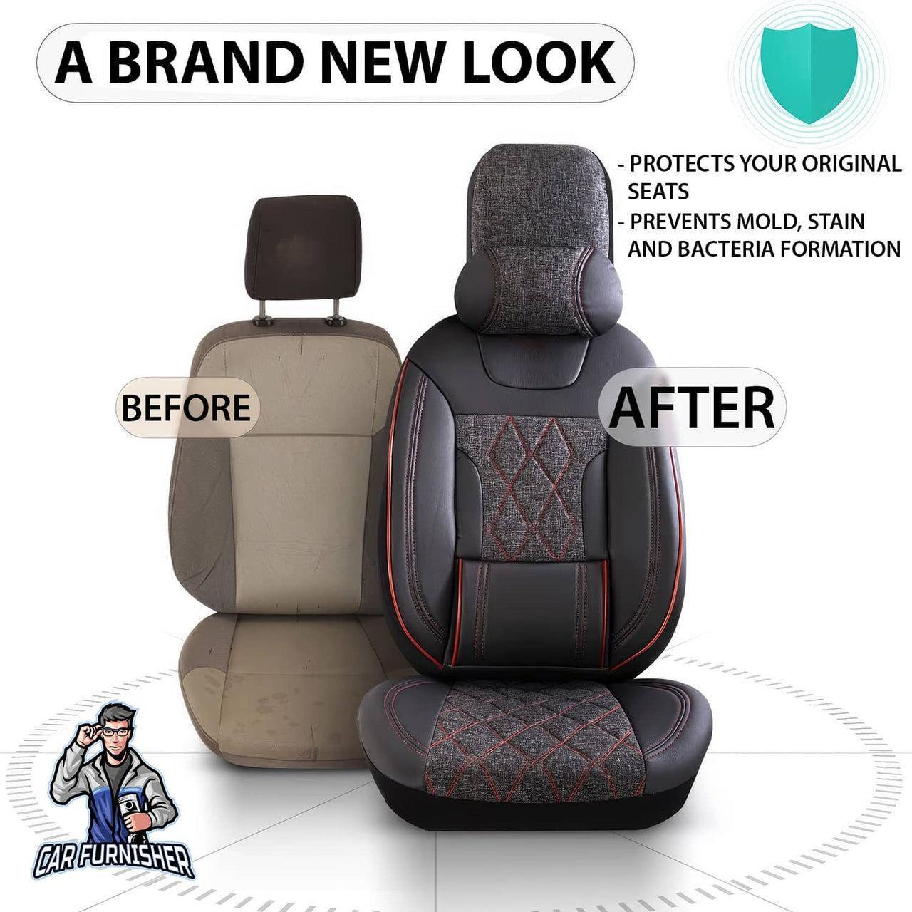 Hyundai Atos Seat Covers Marmaris Design