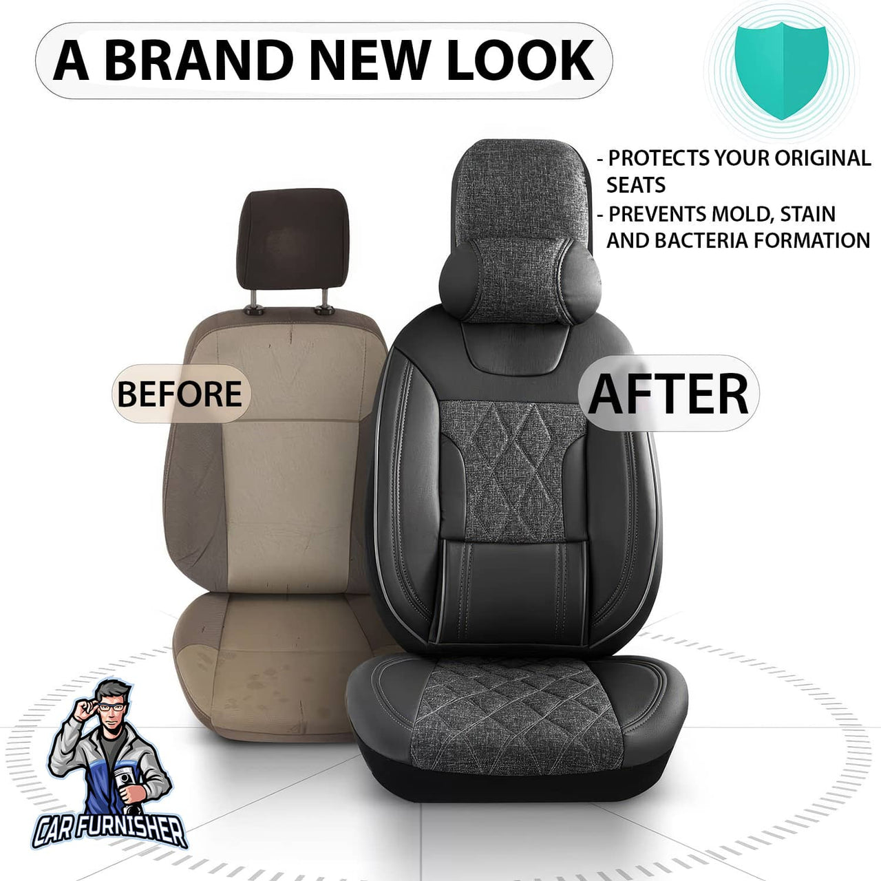 Nissan Navara Seat Covers Marmaris Design