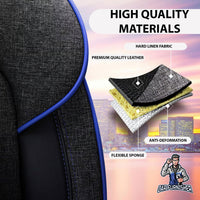 Thumbnail for Nissan Navara Seat Covers Marseille Design