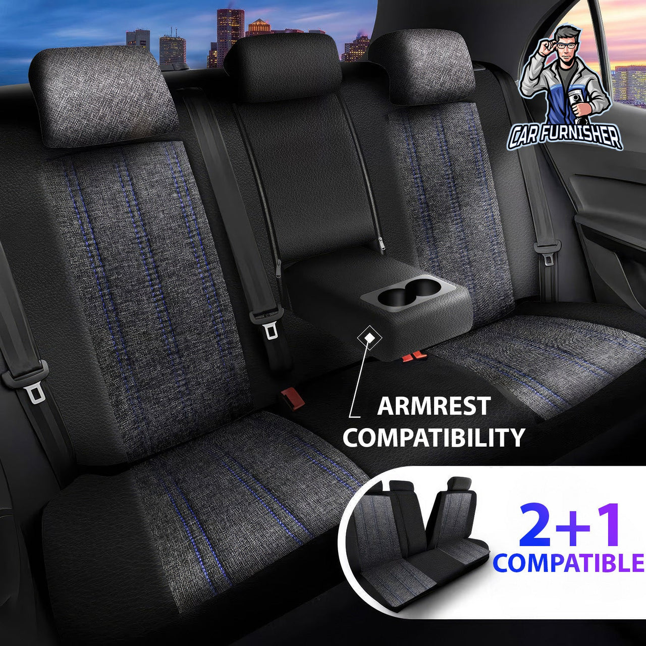 Ford C-Max Seat Covers Marseille Design