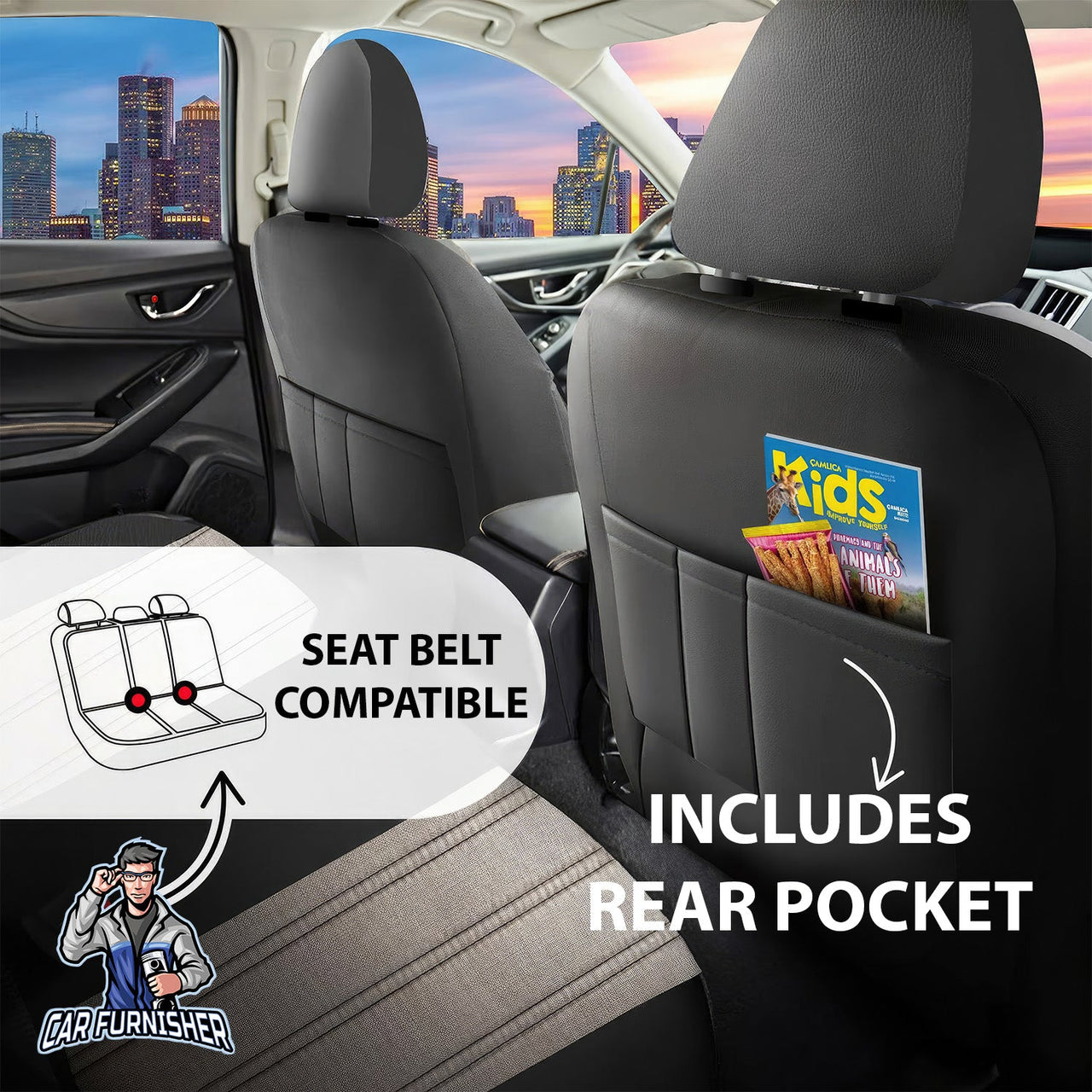 Hyundai Casper Seat Covers Marseille Design