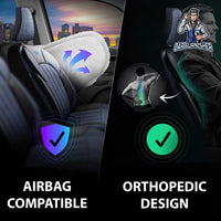 Thumbnail for Audi A6 Seat Covers Marseille Design