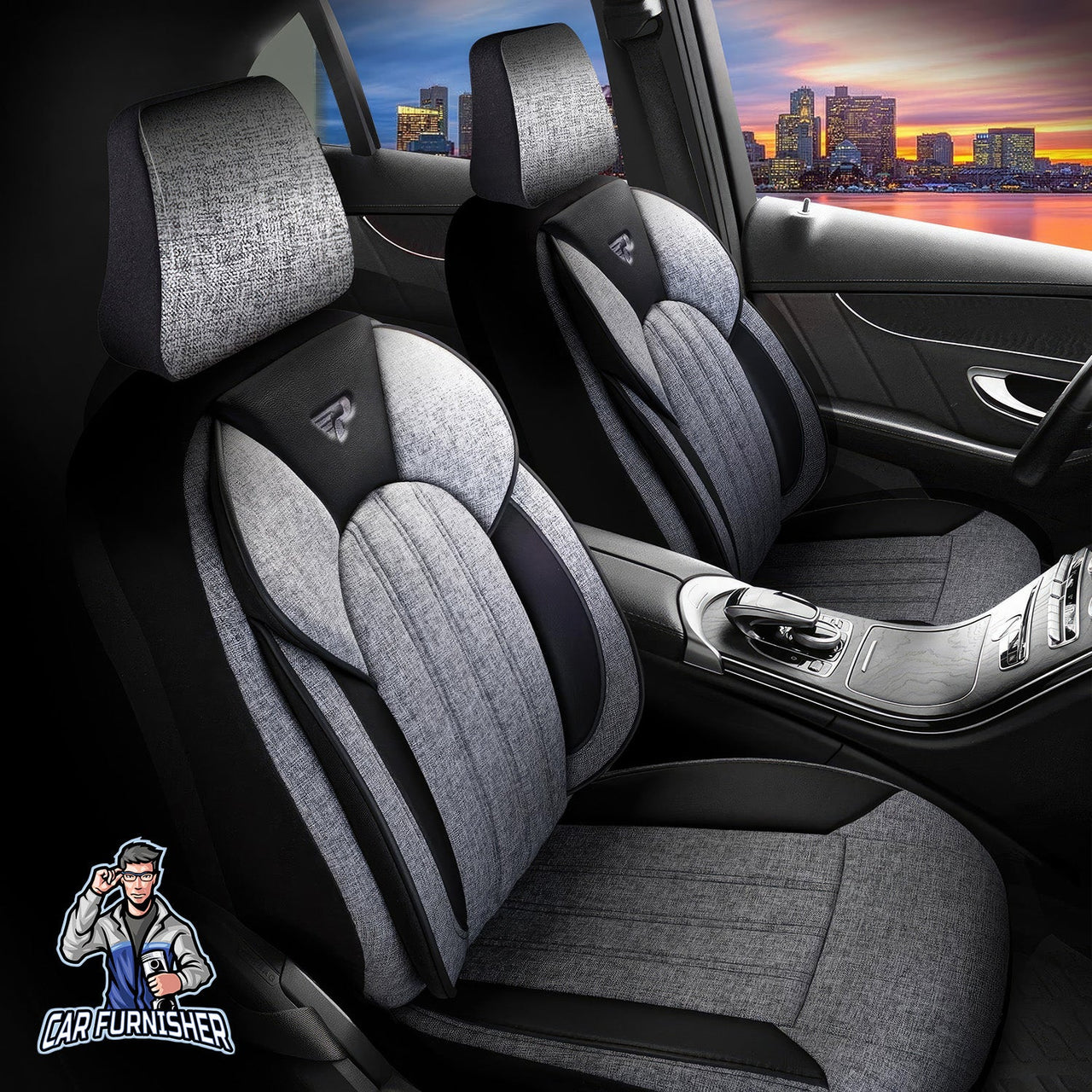 Volvo C40 Seat Covers Marseille Design