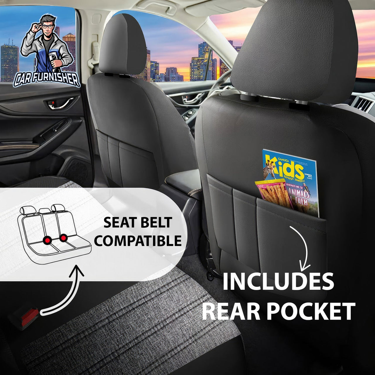 Volvo S40 Seat Covers Marseille Design