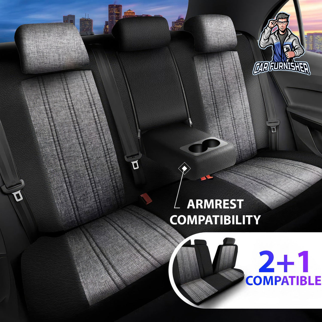 Hyundai Veracruz Seat Covers Marseille Design