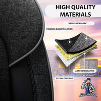 Thumbnail for Nissan Navara Seat Covers Marseille Design