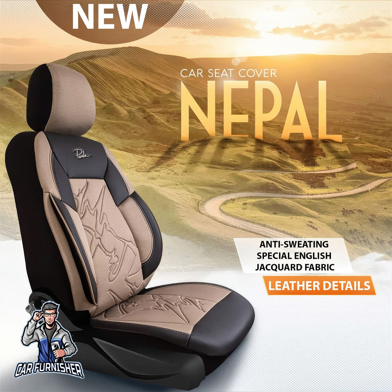 Audi Q8 Seat Covers Nepal Design