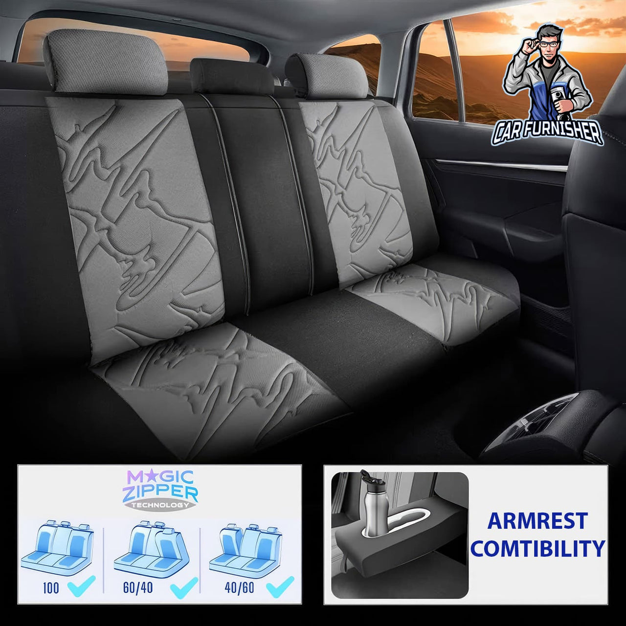 Skoda Kamiq Seat Covers Nepal Design