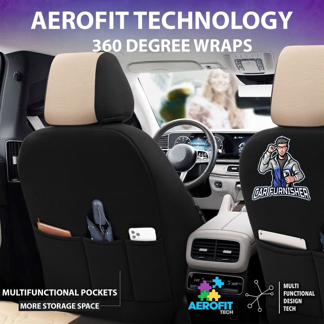 Hyundai Starex Seat Covers Elegance Design