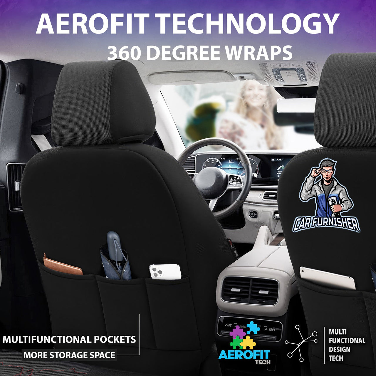 Ford C-Max Seat Covers Elegance Design