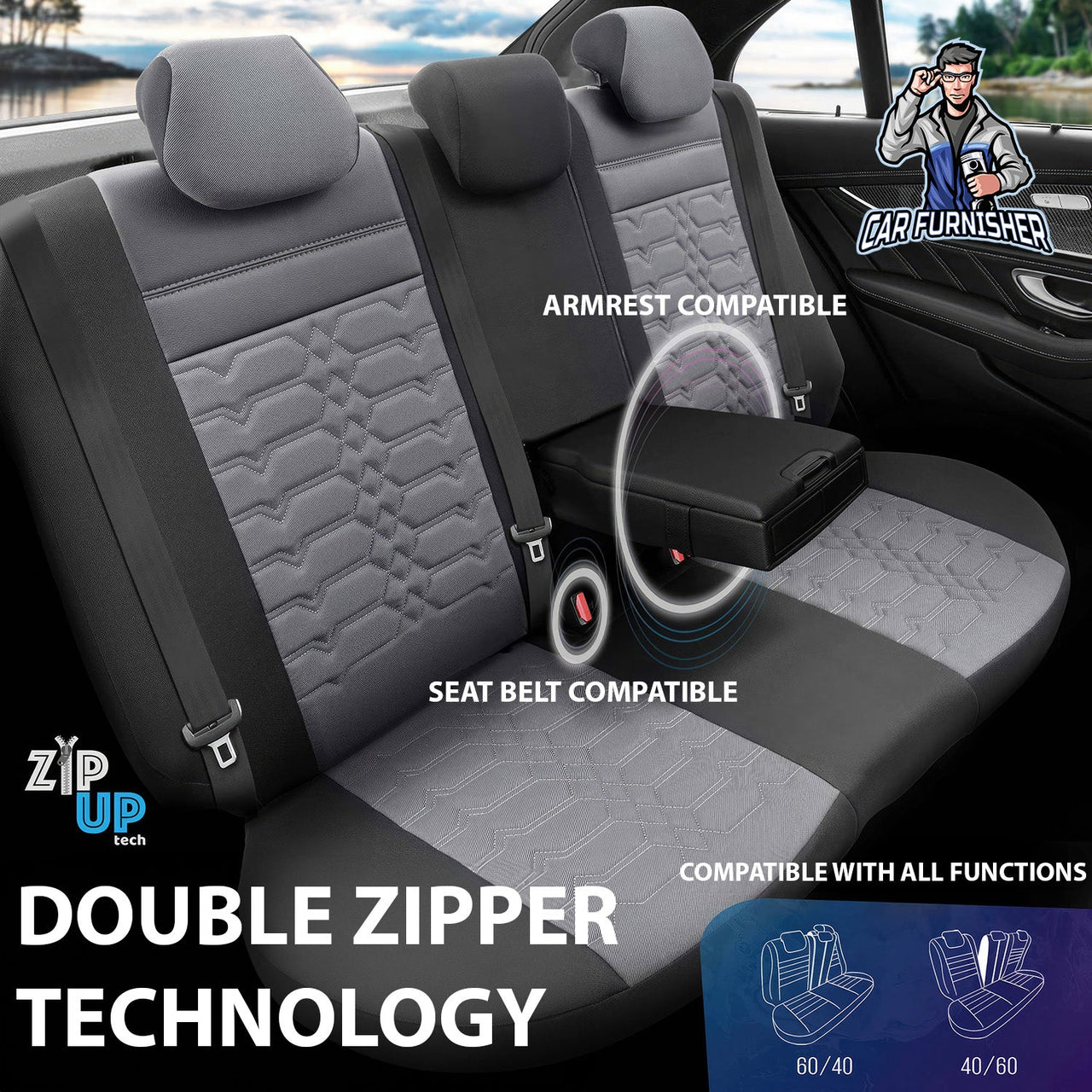 Ford C-Max Seat Covers Elegance Design