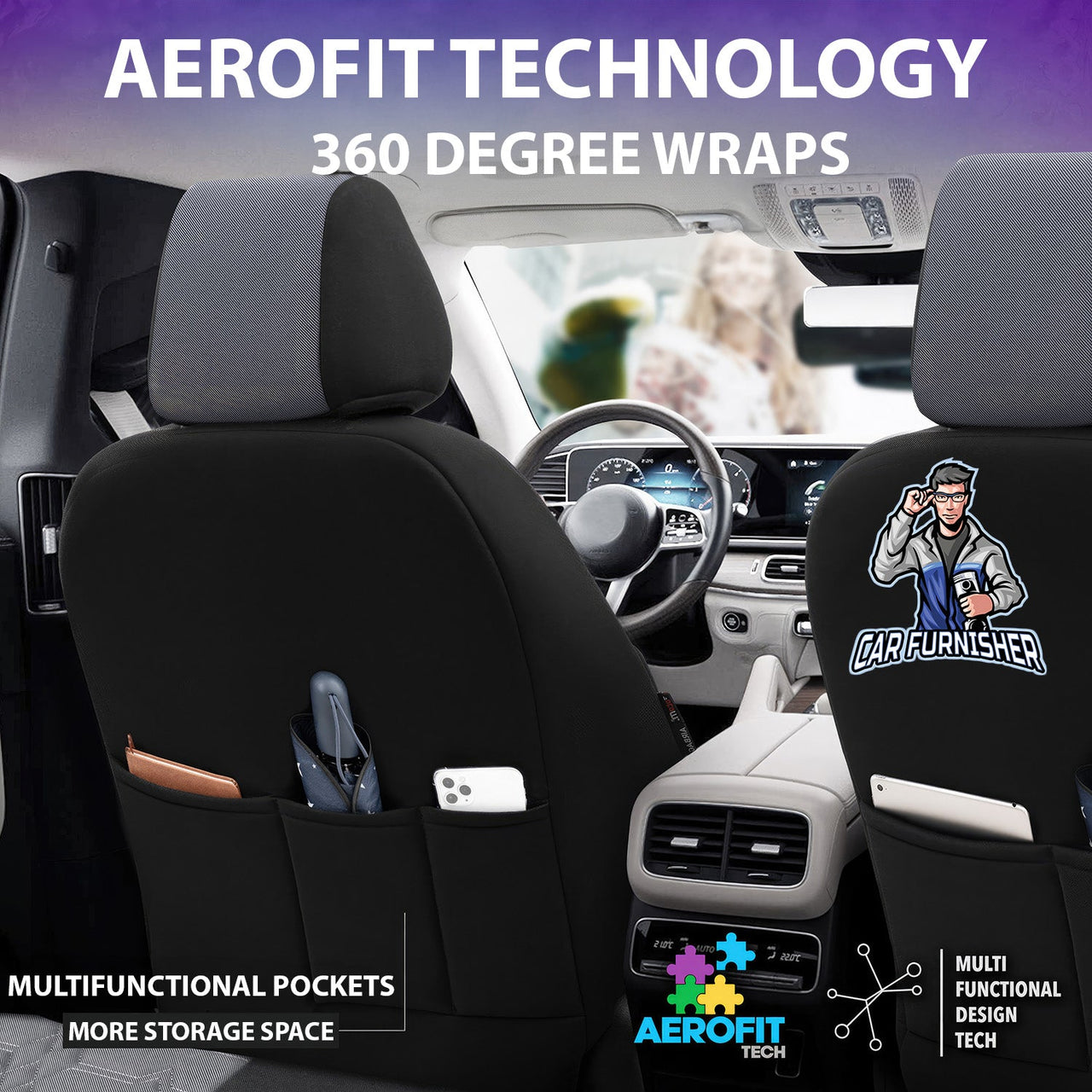 Ford C-Max Seat Covers Elegance Design