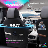 Thumbnail for Nissan Navara Seat Covers Hexa Design