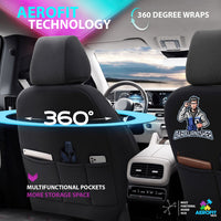 Thumbnail for Nissan Navara Seat Covers Hexa Design