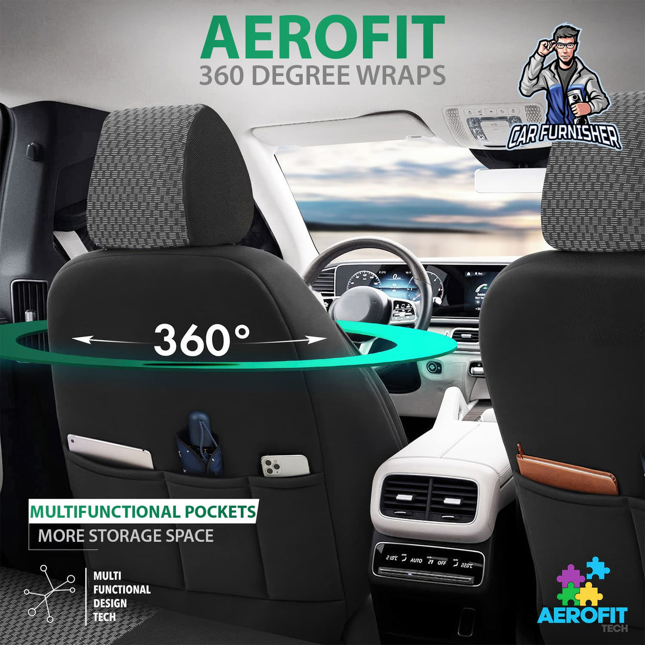 Nissan Qashqai Seat Covers Nova Design