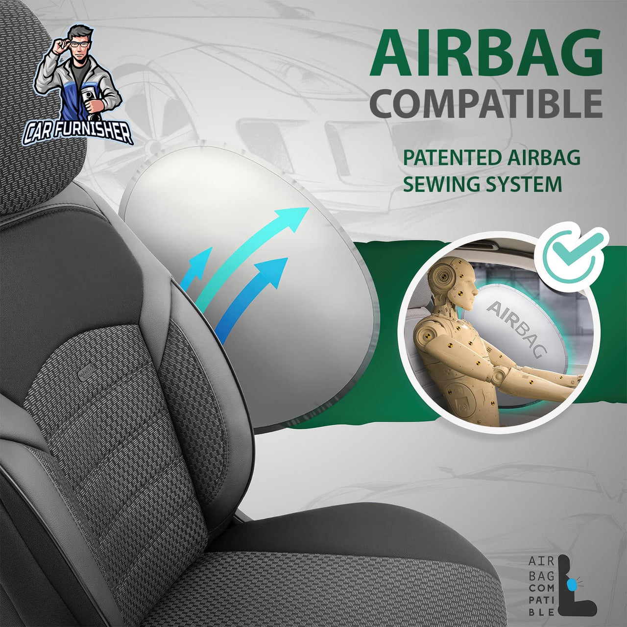 Nissan Qashqai Seat Covers Nova Design