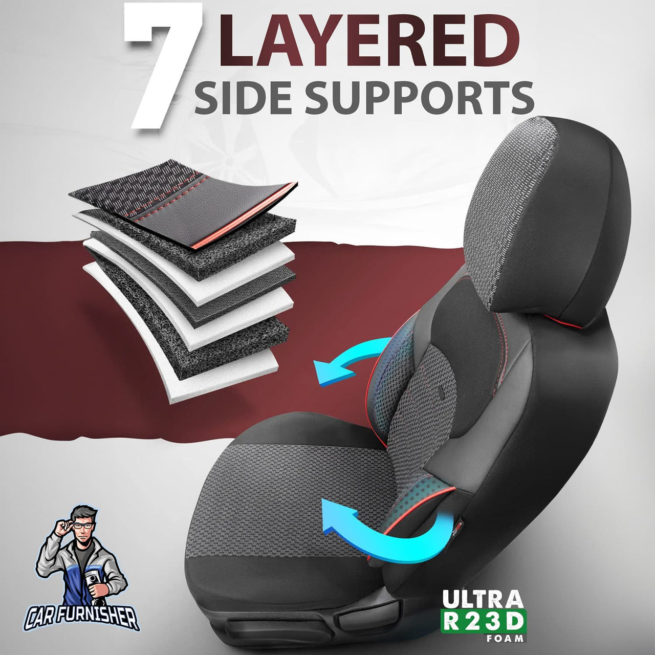 Nissan Qashqai Seat Covers Nova Design
