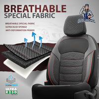 Thumbnail for Nissan Qashqai Seat Covers Nova Design